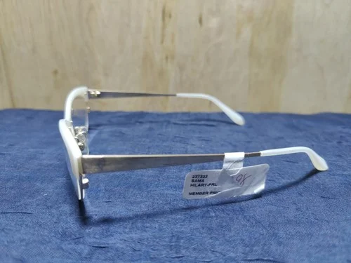 Sama Hilary Pearl Ladies Titanium Demo Eyeglasses Made In Japan 4