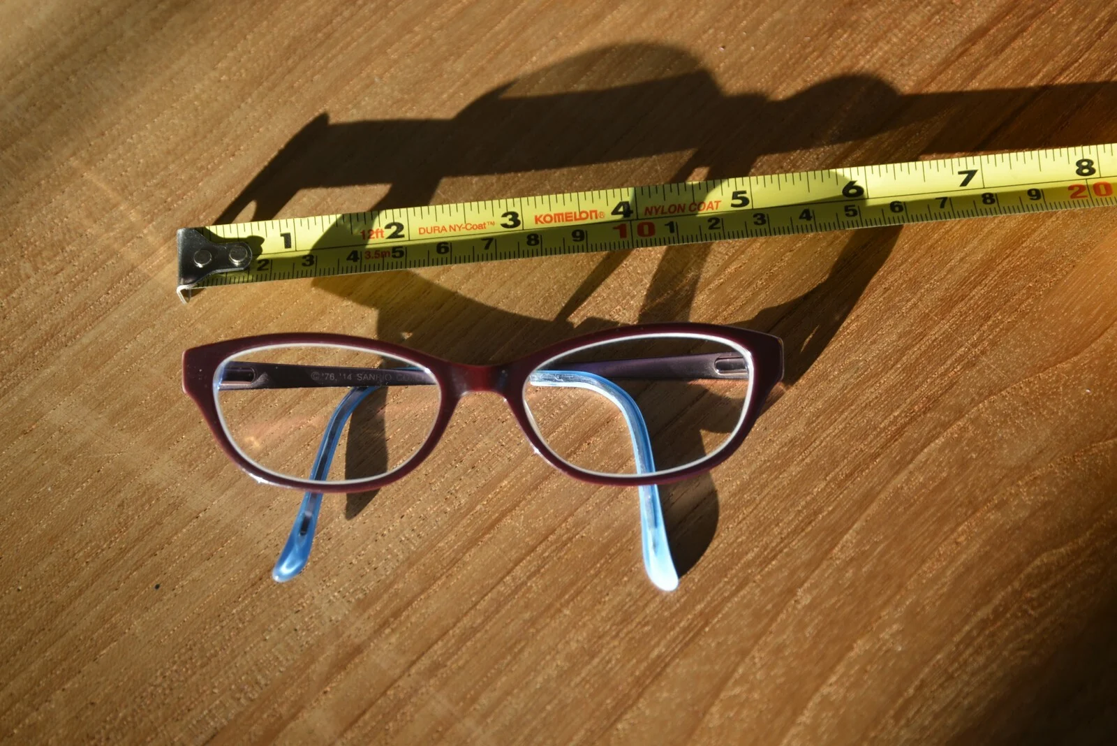 Sanrio Hello Kitty Eyeglasses Frames Girls Blue HK240-2 49/16/135 Sanrio Glasses 4