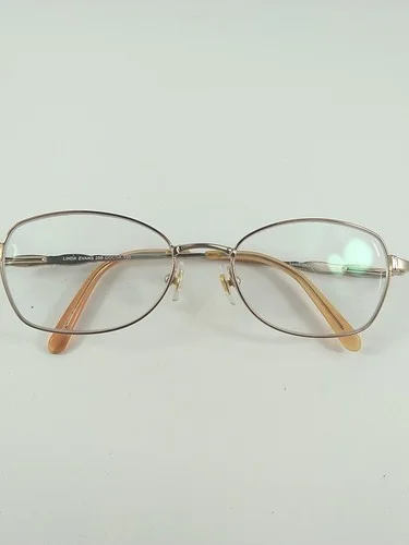 Sans Pareil Linda Evans Eyeglasses Frame 286 Cocoa 52-17-135 Used free wipes