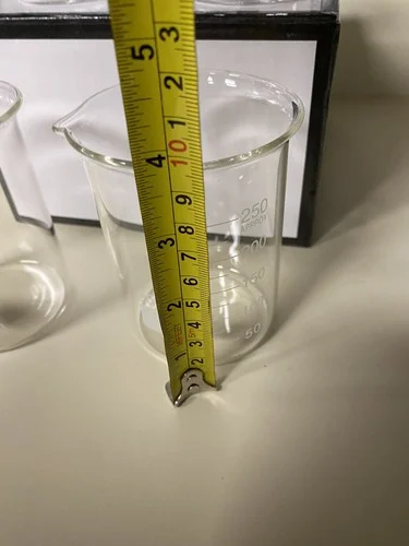 Santa Barbara SB Mixology Glass Beaker Set Of 4 NEW 4