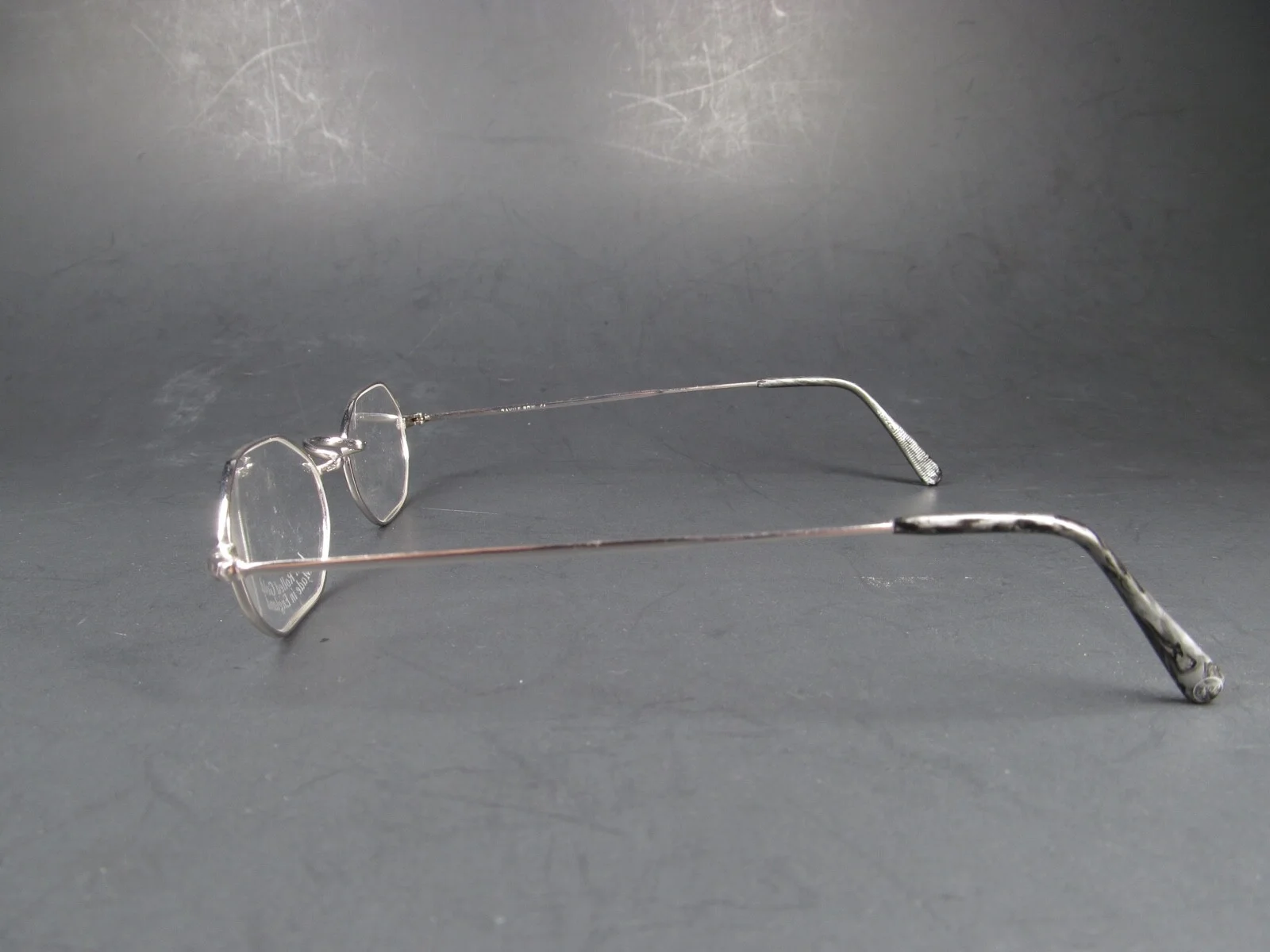 Savile Row Glasses , Octagon Full Rim, W-Bridge, Saddle Bridge 46-22-145 ENGLAND 2