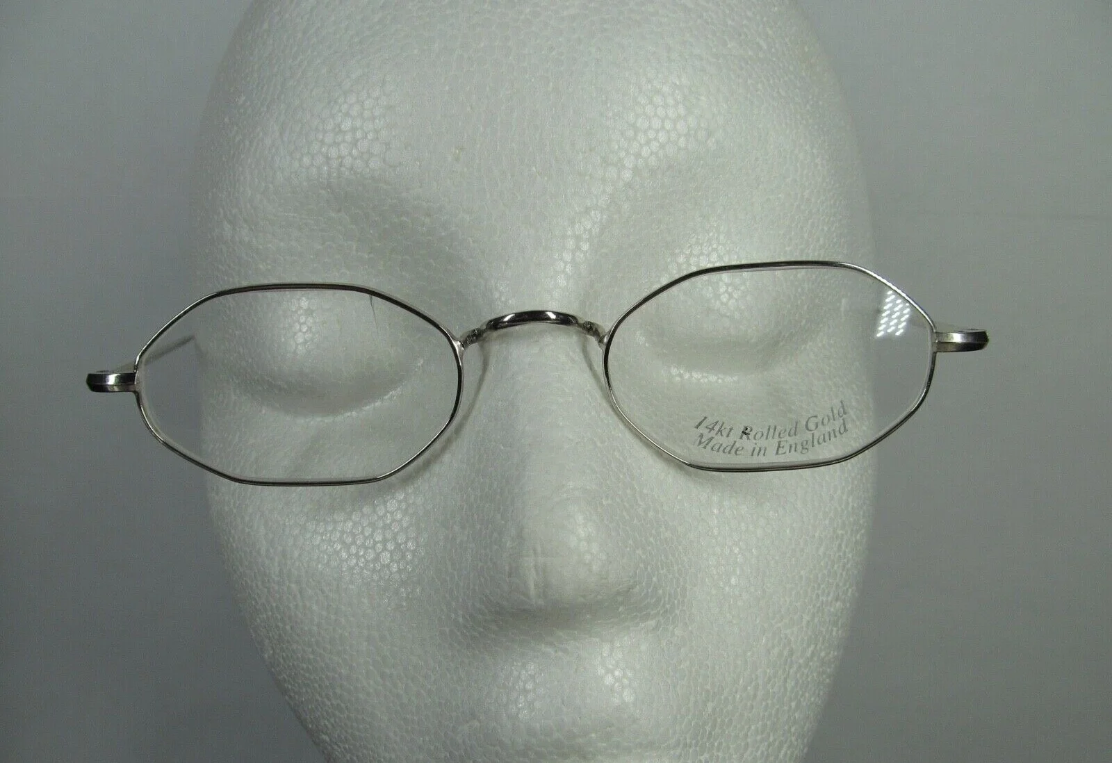 Savile Row Glasses , Octagon Full Rim, W-Bridge, Saddle Bridge 46-22-145 ENGLAND 3