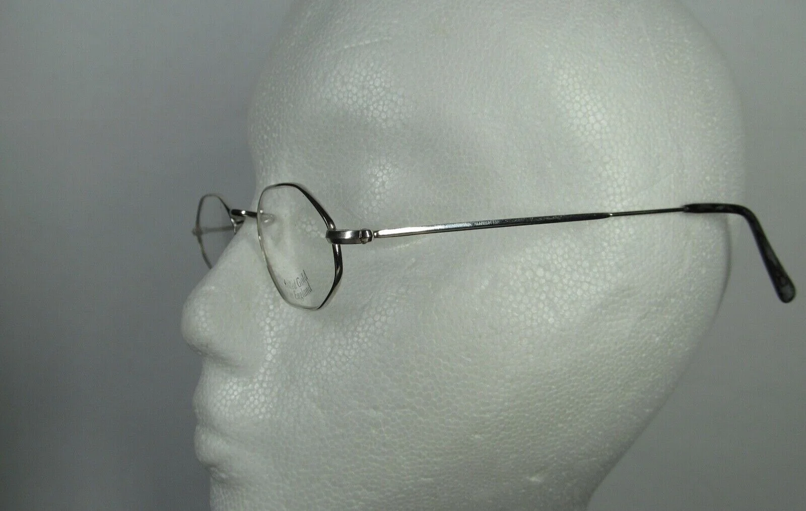 Savile Row Glasses , Octagon Full Rim, W-Bridge, Saddle Bridge 46-22-145 ENGLAND 4