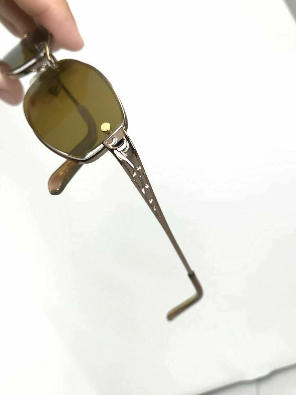 Savvy 310A LBRN Eyeglass Frames With Magnetic Clip On Clipon Sunglasses 52 - 17 2