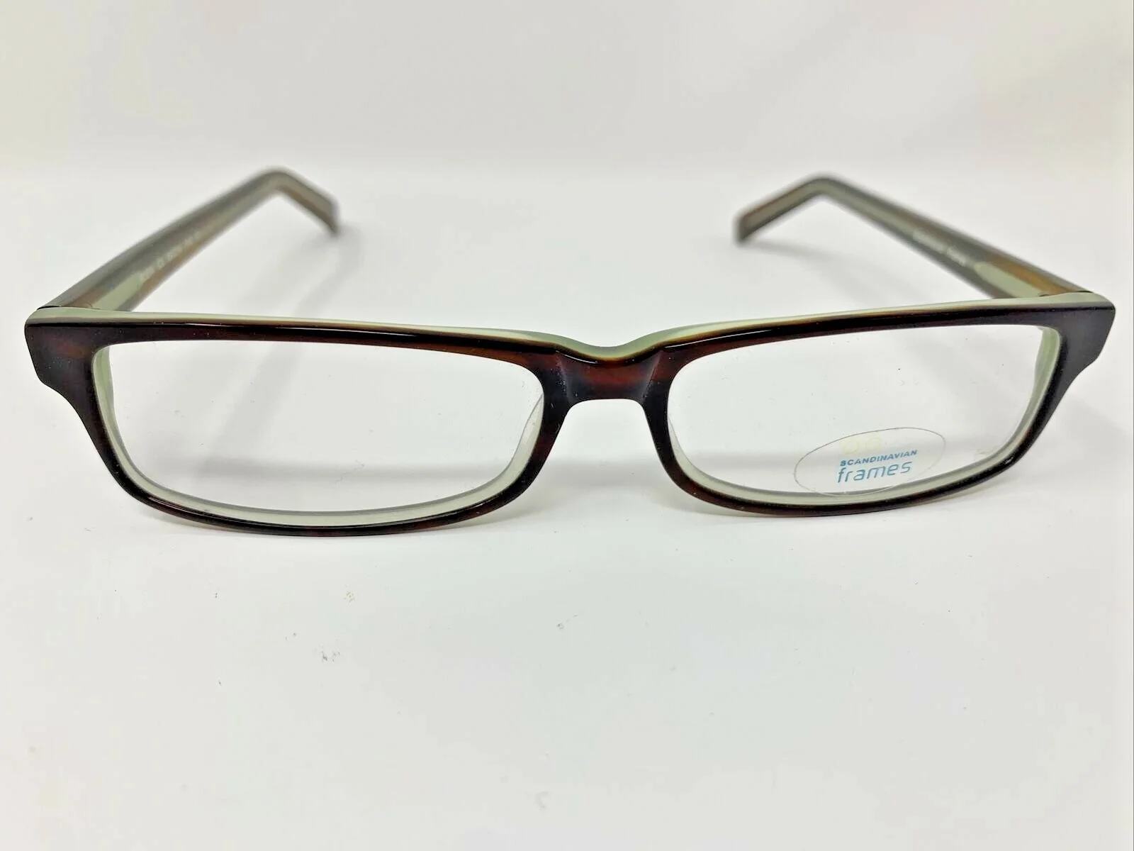 Scandinavian Eyeglasses Frames Robin C3 56-14-140 Brown Full Rim XX71