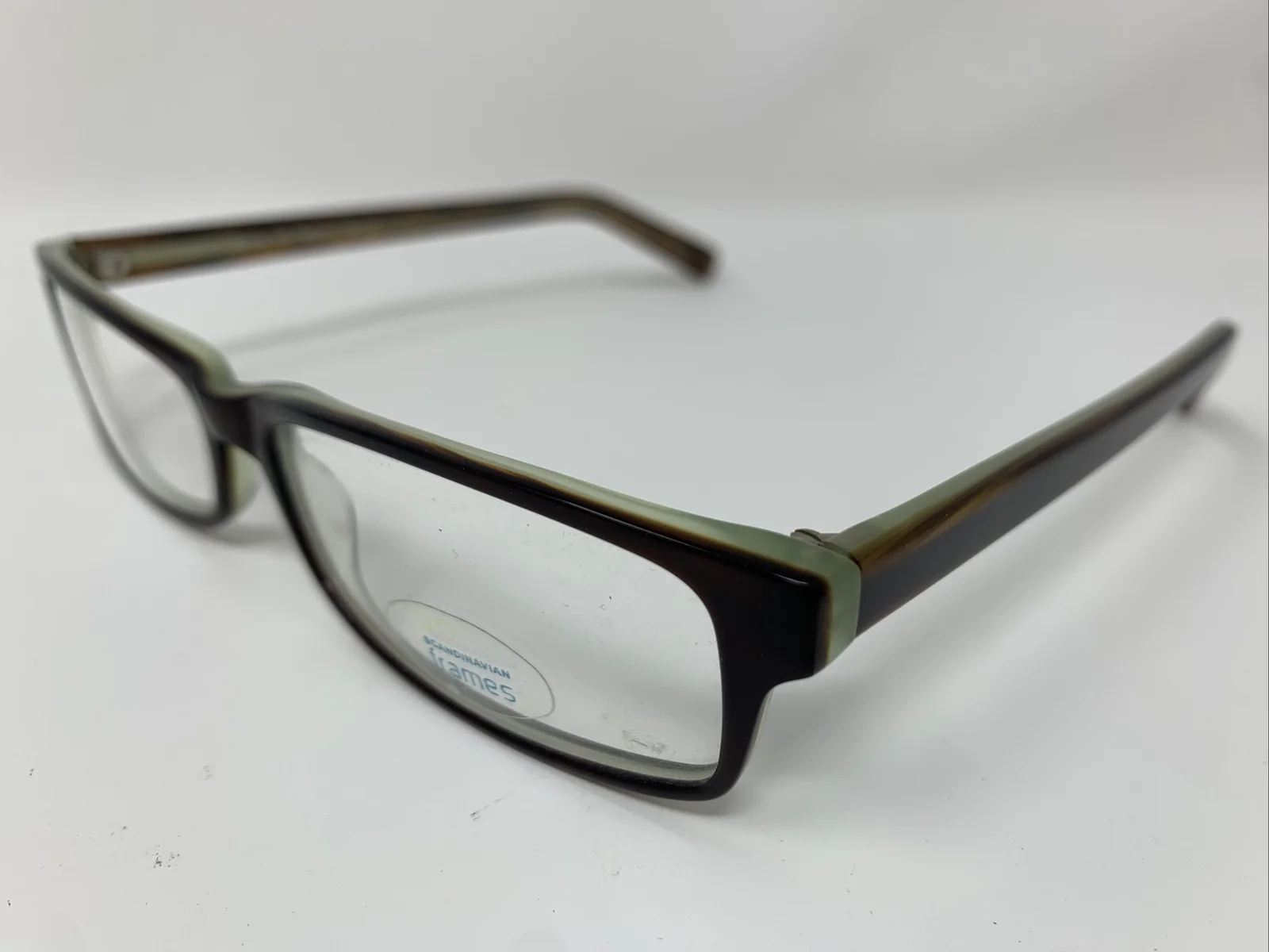 Scandinavian Eyeglasses Frames Robin C3 56-14-140 Brown Full Rim XX71 2