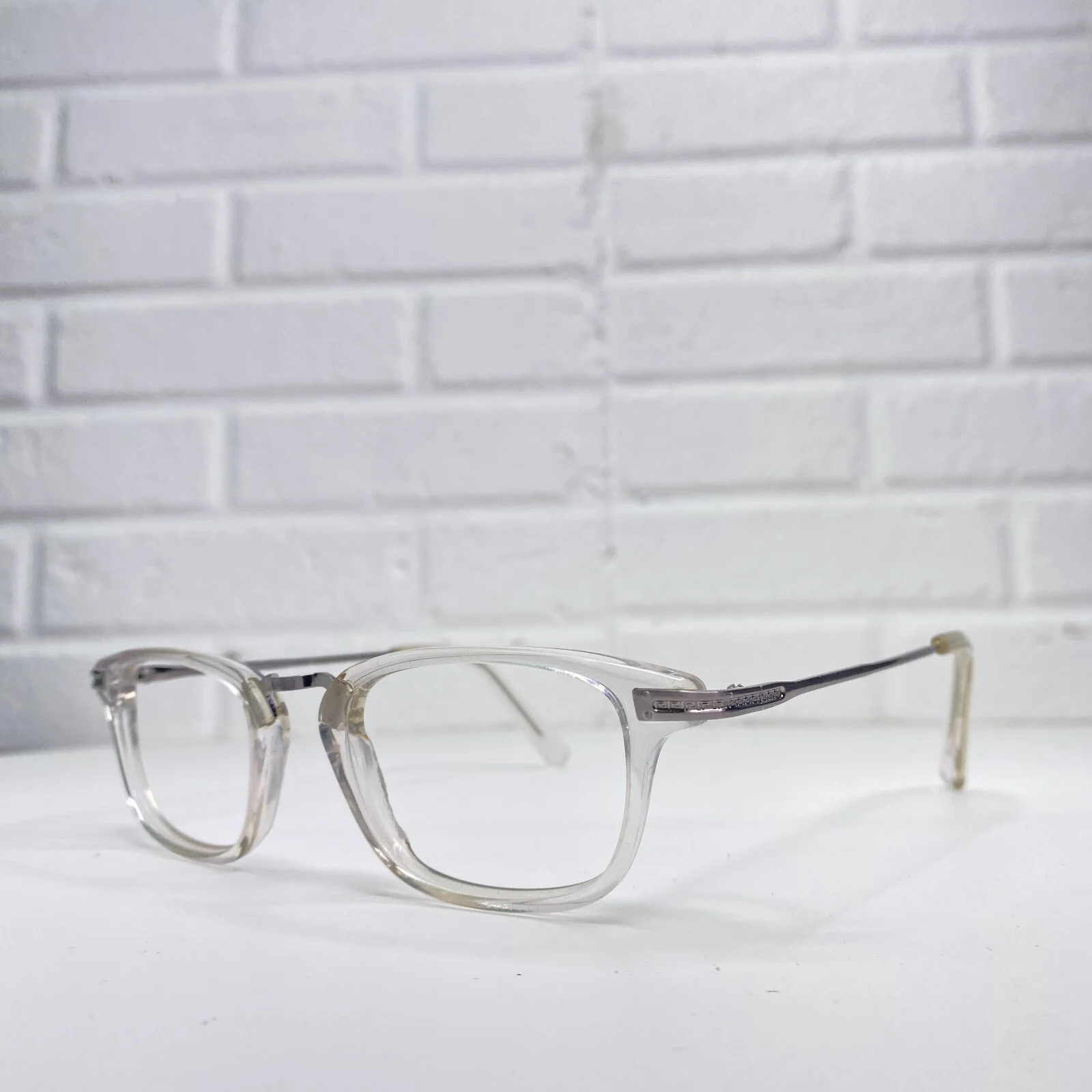 Scott Harris Europa Eyeglass Frames Clear Full Rim 49-20-140 22591 2