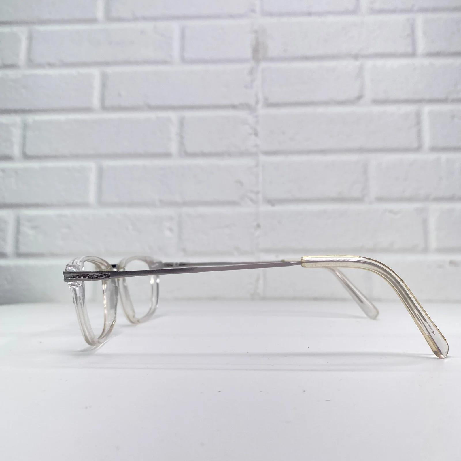 Scott Harris Europa Eyeglass Frames Clear Full Rim 49-20-140 22591 3