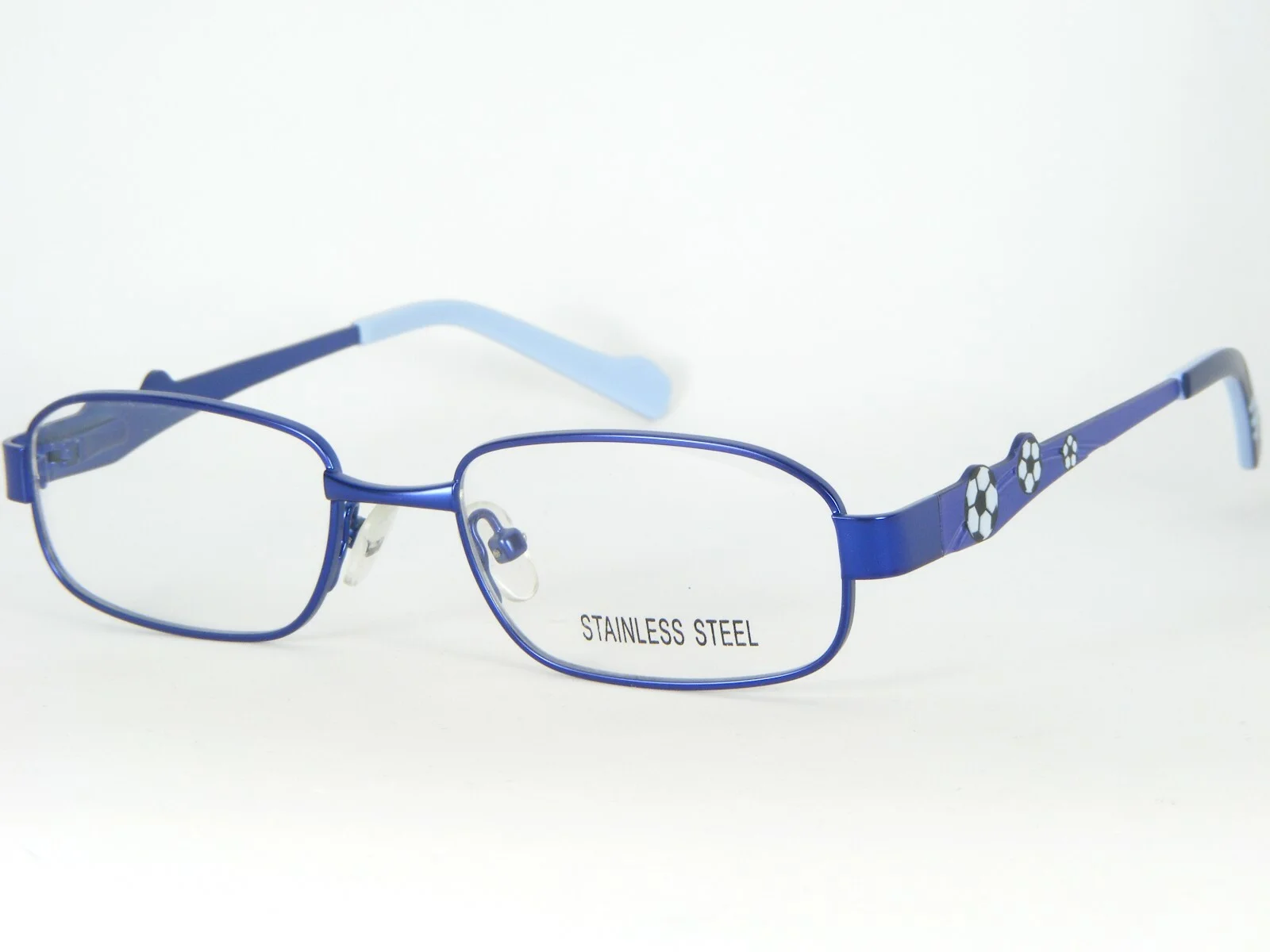 Scout Kids by OU 53.720.02 0215 METALLIC BLUE EYEGLASSES SOCCER 44-16-125mm