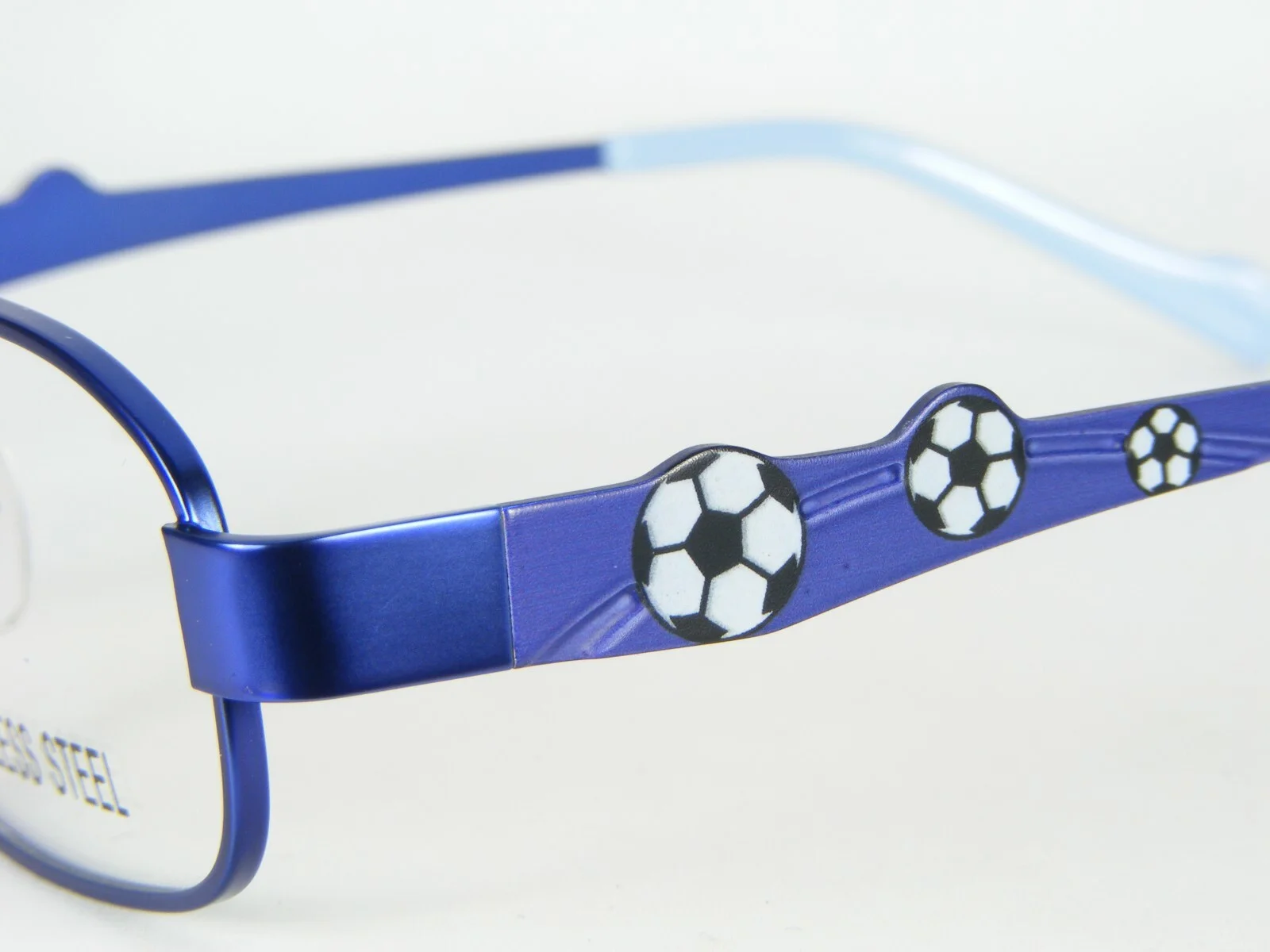 Scout Kids by OU 53.720.02 0215 METALLIC BLUE EYEGLASSES SOCCER 44-16-125mm 4