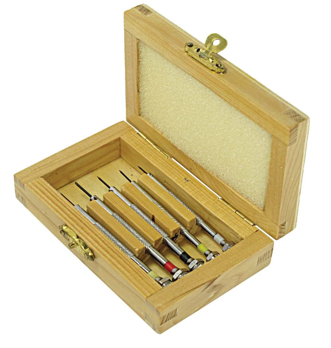 Screwdriver Set 5 Jewelers Watch Jewelry Eyeglass Repair Tools Precision Micro 3