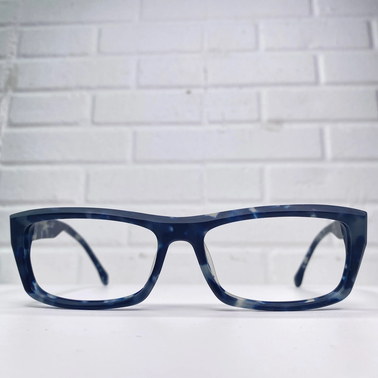 Sean John Eyeglasses Frames Blue Square Full Rim SJ2065 423 56-19 22056
