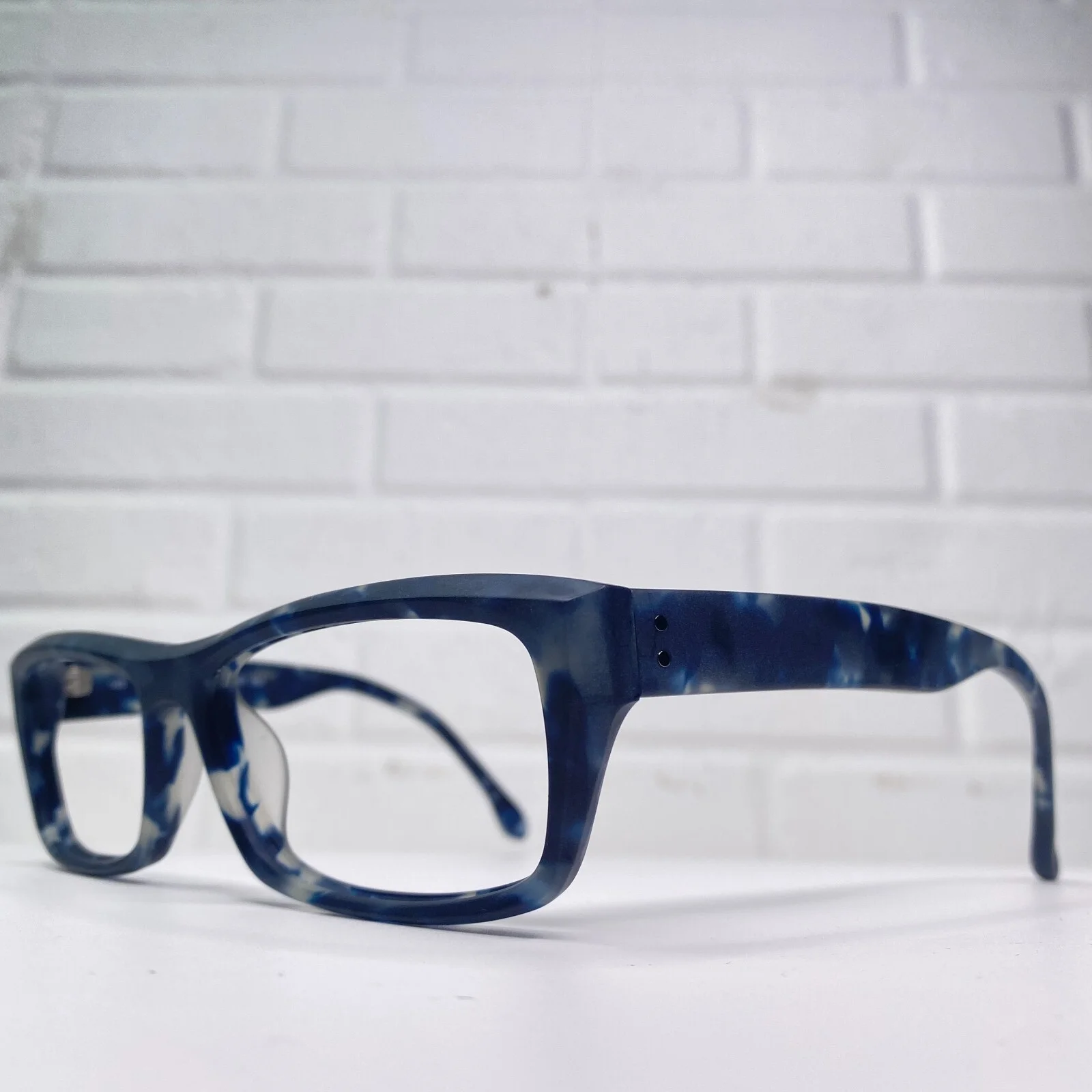 Sean John Eyeglasses Frames Blue Square Full Rim SJ2065 423 56-19 22056 2