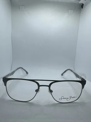 Sean John Optical Sjo5128ck Satin Gun 56/19 145 Men Eyeglass Frames R65 2