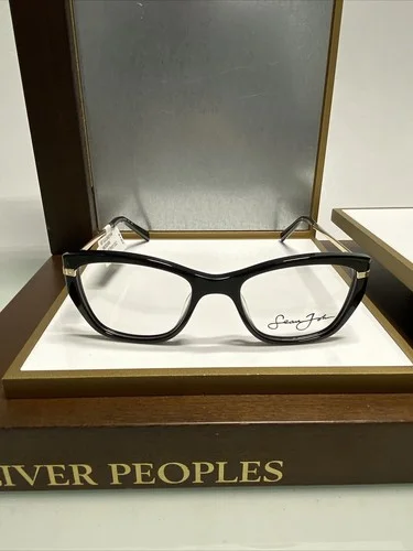 Sean John SJLO6021 001 Black Womens Full Rim Eyeglasses 53-20-140 Frames 2