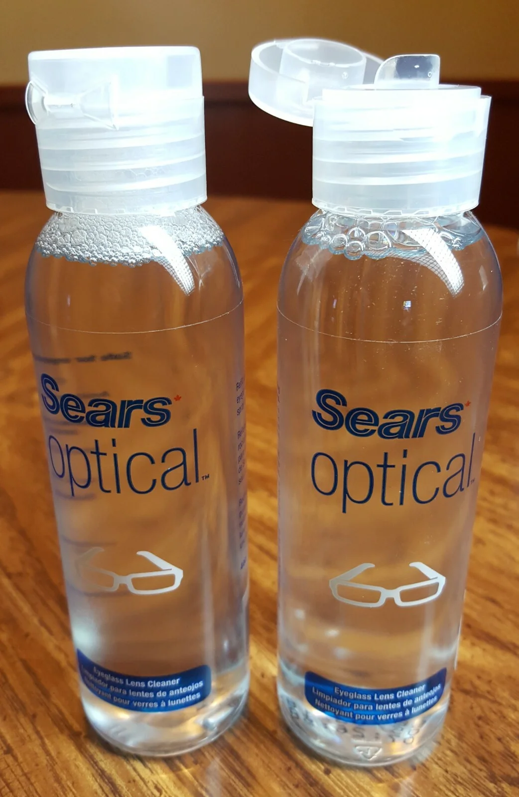 Sears Optical Eyeglass LENS CLEANER, 4oz Refill Bottles, FULL CASE, Bulk Lot 2