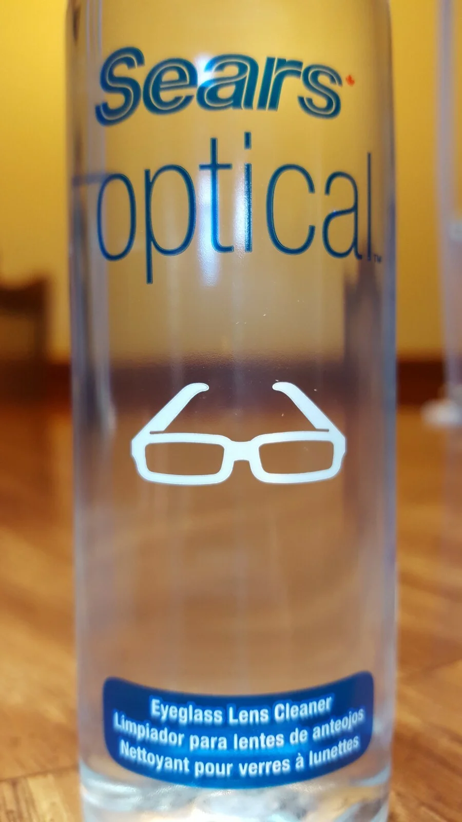 Sears Optical Eyeglass LENS CLEANER, 4oz Refill Bottles, FULL CASE, Bulk Lot 4