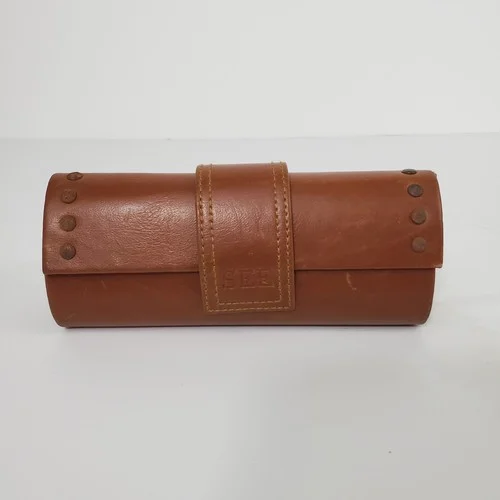 SEE 4855 Eye Glasses And Leather Case Tortoise Shell Prescription Made In Italy 4
