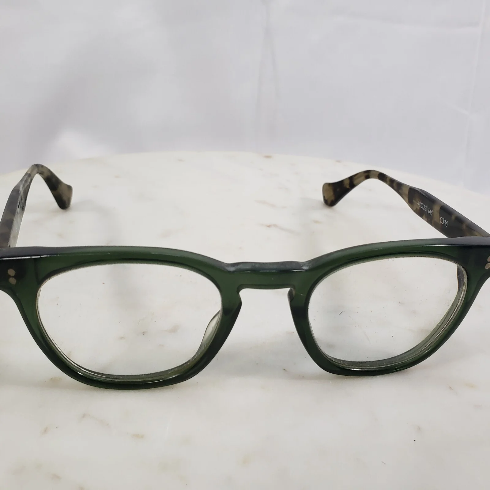 SEE Eyeglasses 5632 Frames Brown Tortoise C335 Hand Made in Japan 48[]23 145 2
