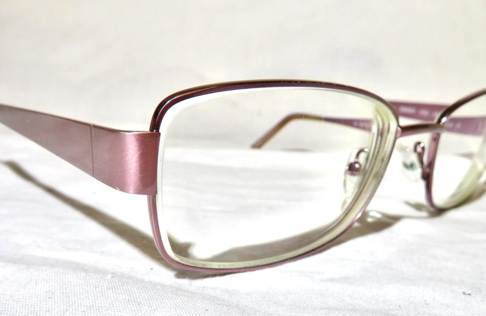 Seen eyewear SNW83 Eyeglass frame 53-18-135 Pink metal glasses 3