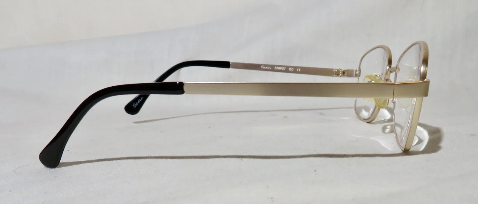 SEEN SN1F07 Eyewear Frames 54-17-135 gold metal eyeglass 4