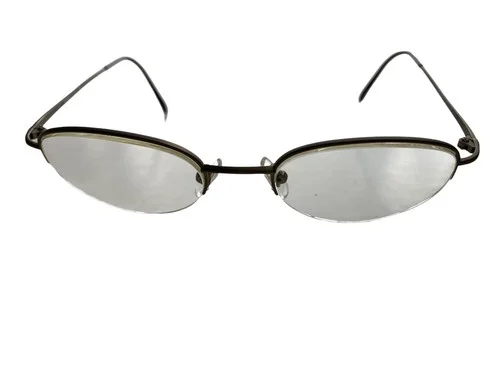 Seiko Eyeglass Frames T422 Brown Titanium Half Rim 48[]19-140 2