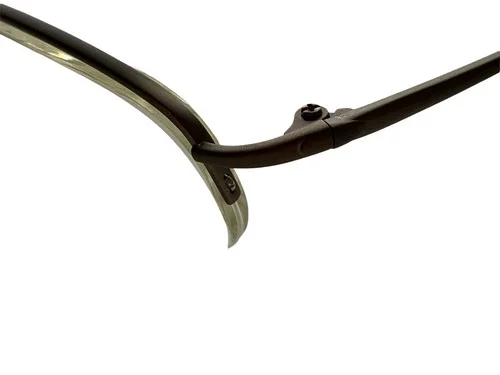 Seiko Eyeglass Frames T422 Brown Titanium Half Rim 48[]19-140 4
