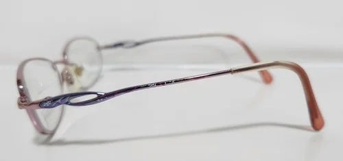 SEIKO EYEGLASSES FRAME T135 931 52-18-135 TITANIUM PINK/LAVENDER FULL-RIM 9-A 4