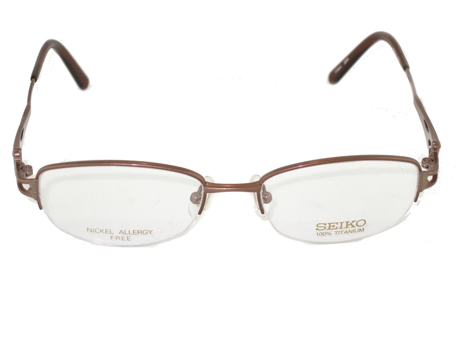 SEIKO Eyeglasses Optical Frames T3041 294 50-17-140 Nickel Allergy Free TITANIUM 2