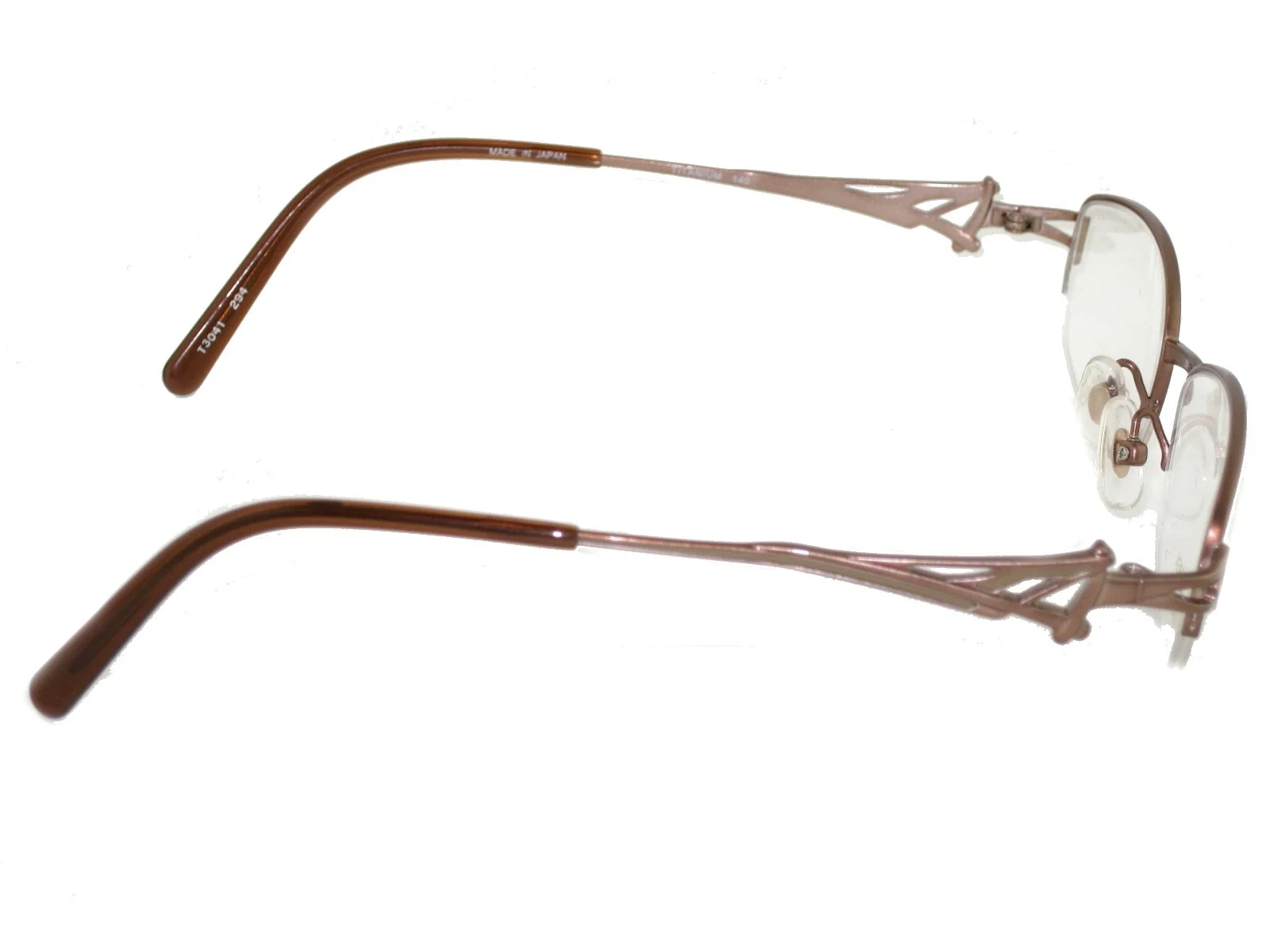 SEIKO Eyeglasses Optical Frames T3041 294 50-17-140 Nickel Allergy Free TITANIUM 4