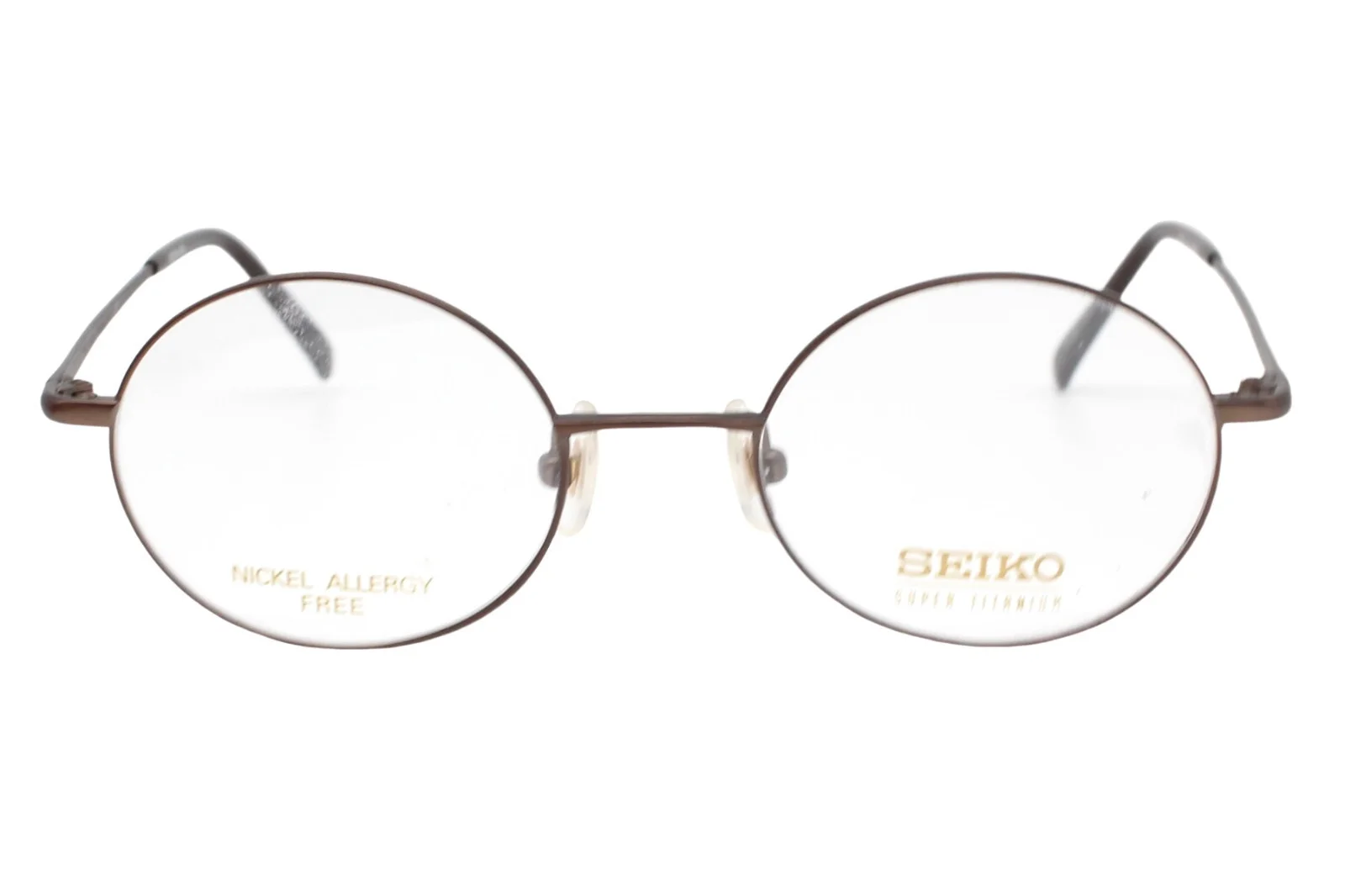 Seiko T0900 593 Brown Full Rim Titanium Men 3