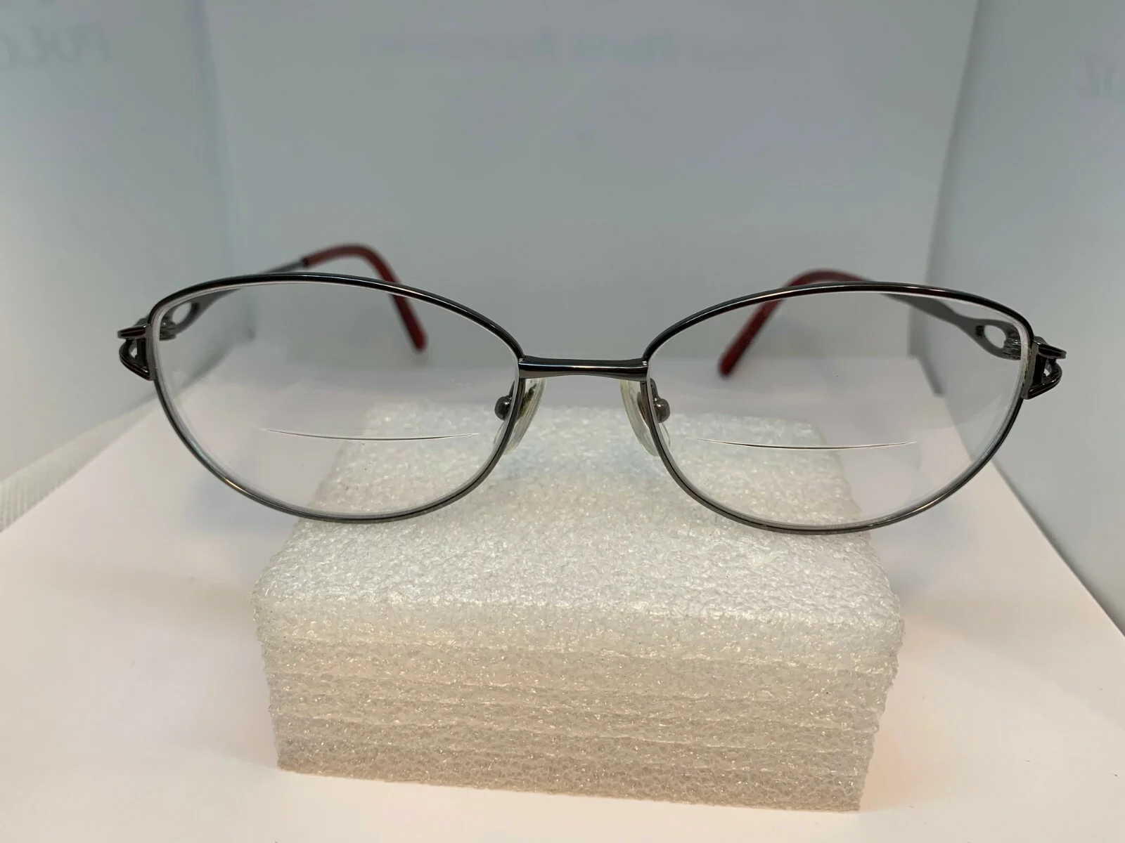 Seiko T3038 Titanium Gray/Purple EYEGLASSES FRAMES 55-17-140 2
