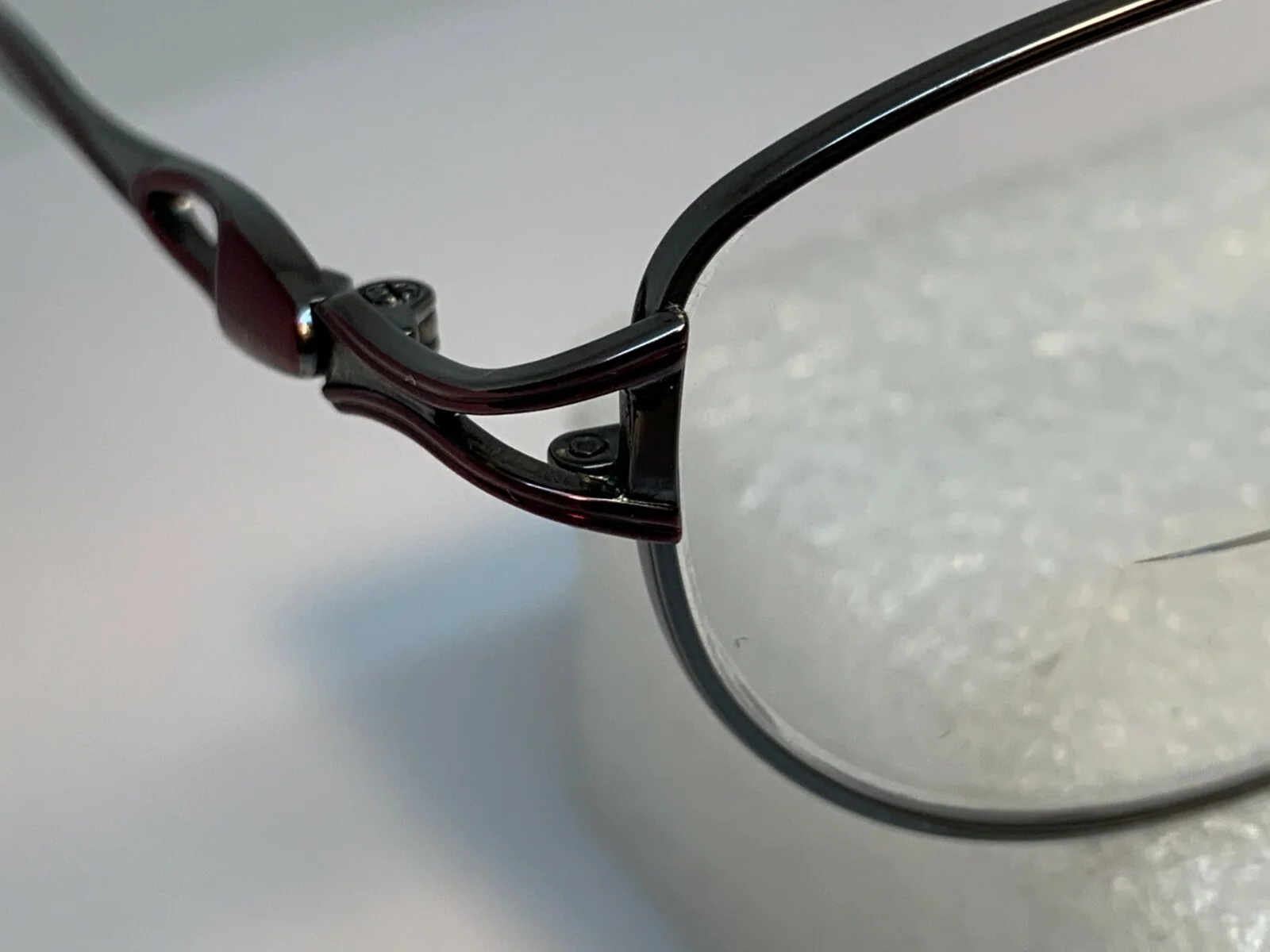 Seiko T3038 Titanium Gray/Purple EYEGLASSES FRAMES 55-17-140 4