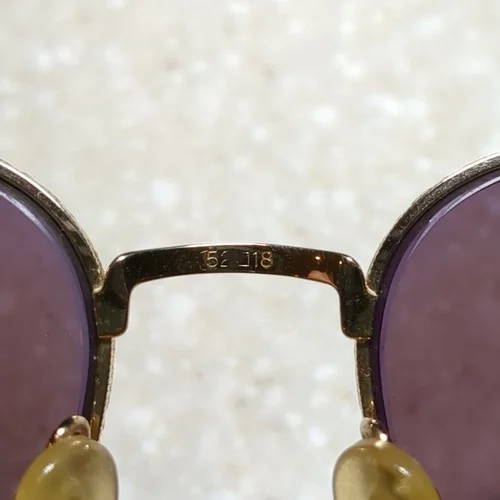 Seiko T321 Womens Eyeglass Frames Titanium Frame Gold 52-18-140 4