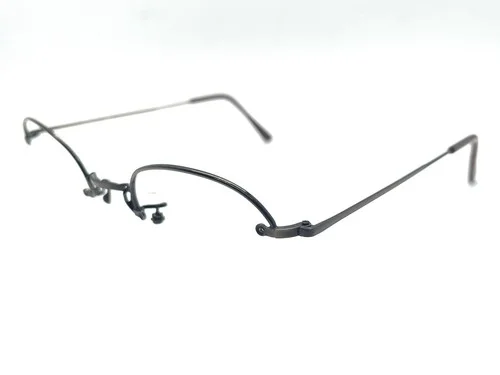 Semi Rimless Glasses Vintage Artcraft Rimway LL 1980 3
