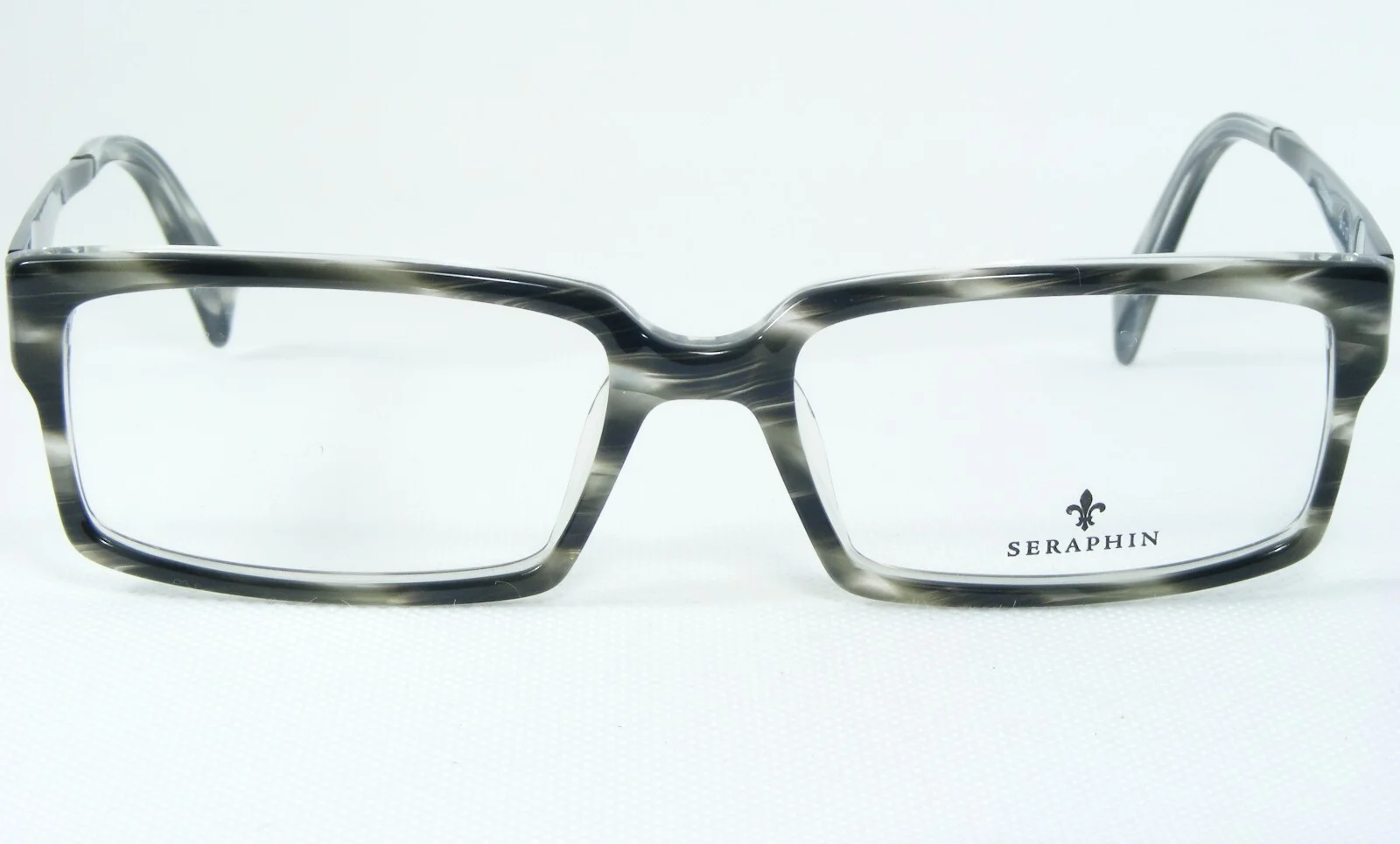 SERAPHIN by OGI TOLEDO 8590 GRAY DEMI /DARK GUNMETAL EYEGLASSES 54-17-150mm 2