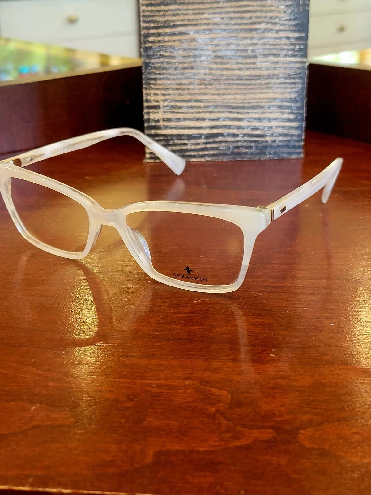 SERAPHIN EYEGLASS FRAMES WELLSLEY 53/17 8272