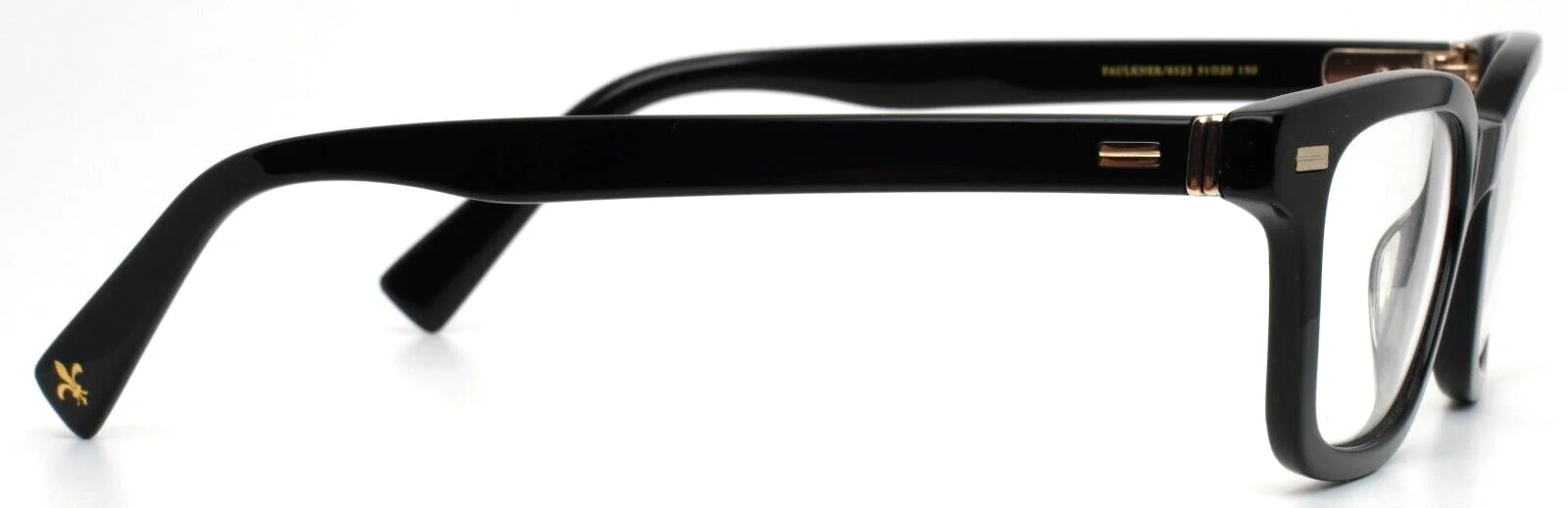 SERAPHIN Faulkner 8523 Black Womens Square Full Rim Eyeglasses 51-20-150 B:36 4
