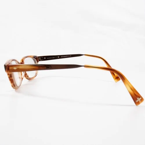 Seraphin James Eyeglasses Frames 8527 Brown Tortoiseshell Full Rim 50 18 145 3
