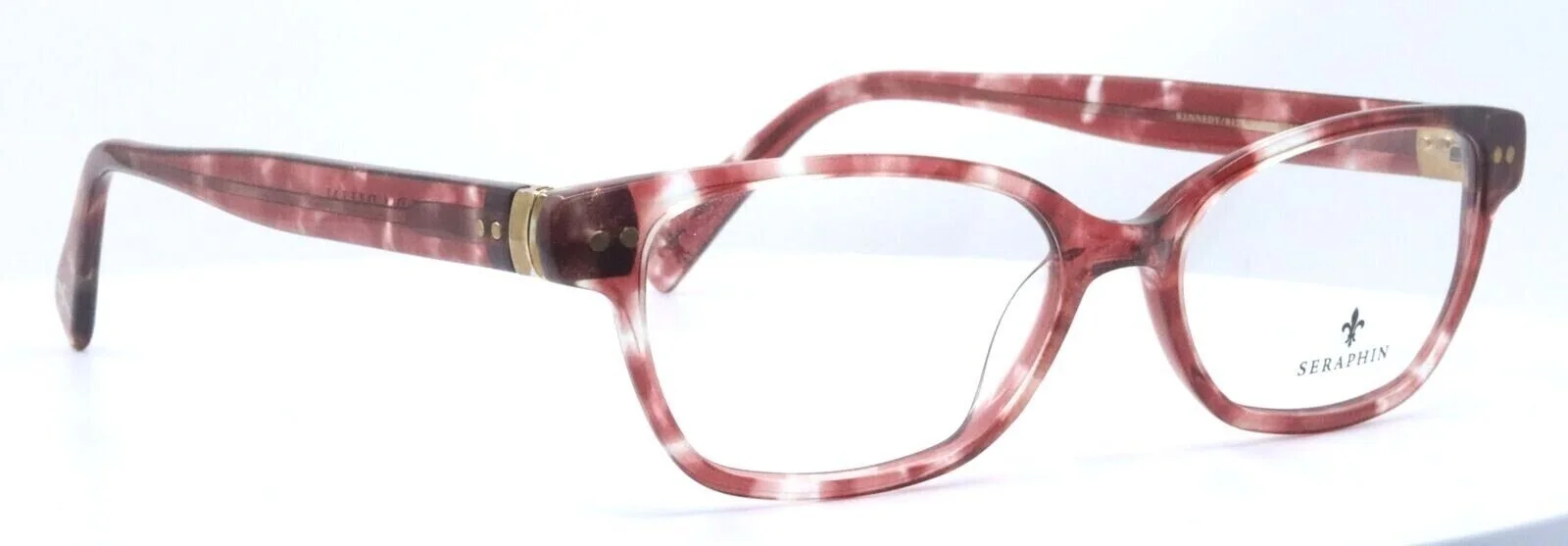 Seraphin KENNEDY 8176 Rose Pearl Womens Cat Eye Eyeglasses 51-16-140 3