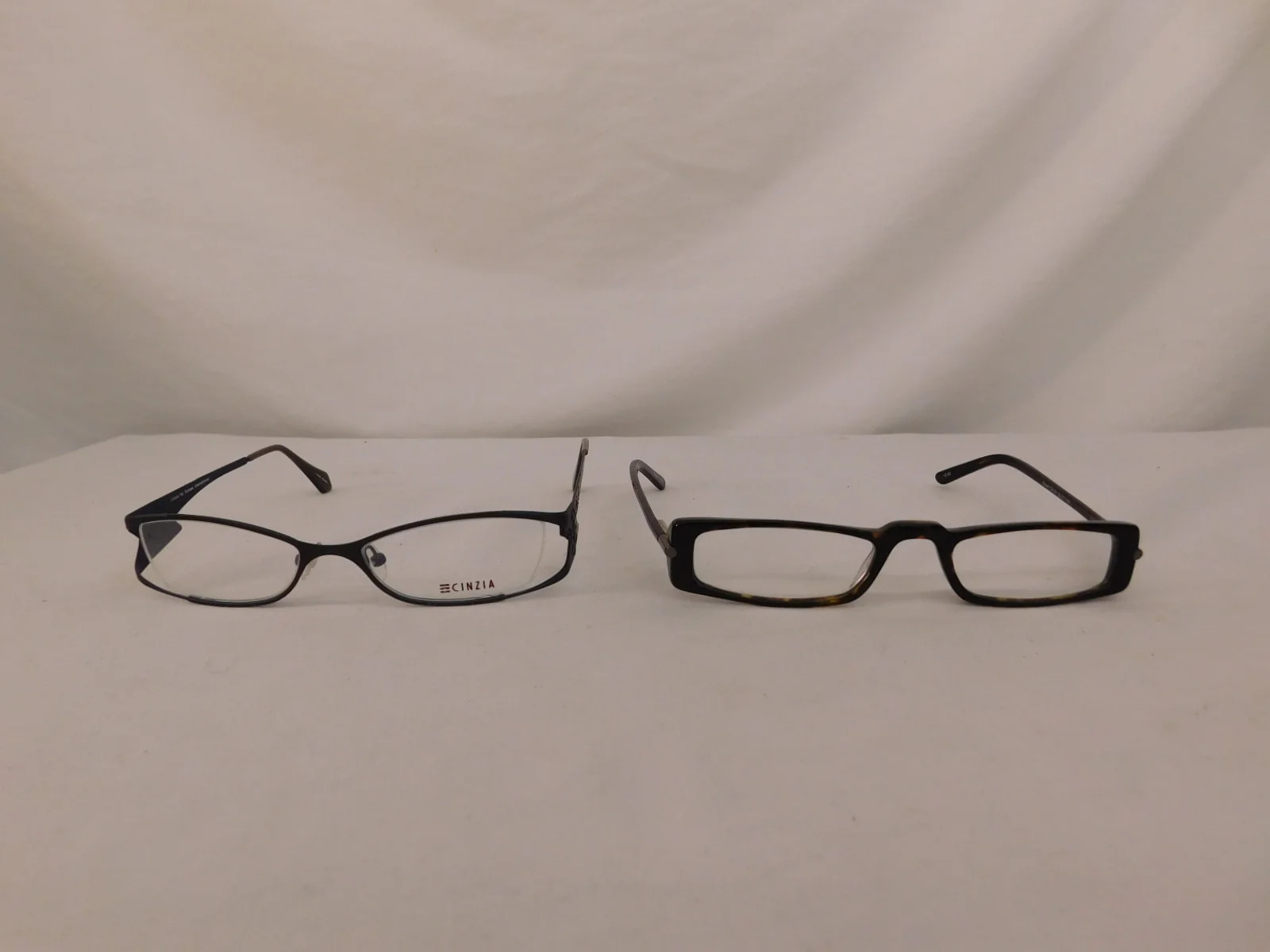 SET OF 2 CINZIA FOR EUROPA INTL.EYEGLASSES FRAMES CIN-194 COL. 3 / SMART COL. 1 3