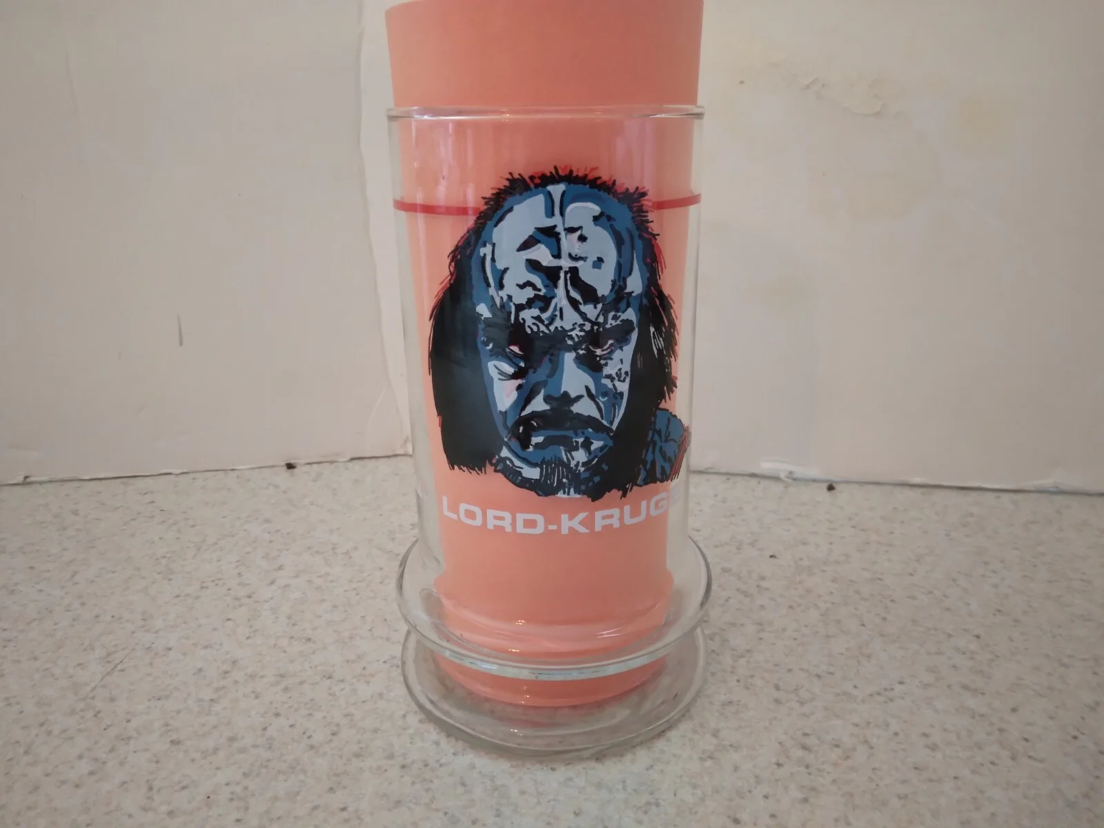 Set of 2 Star Trek III Search for Spock Taco Bell Glasses Lord-Kruge Fal-Tor-Pan 2