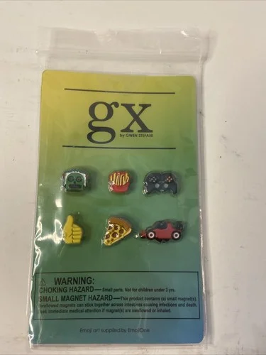 Set Of Gwen Stefani Emoji Magnets For GX Eyeglasses New Unused