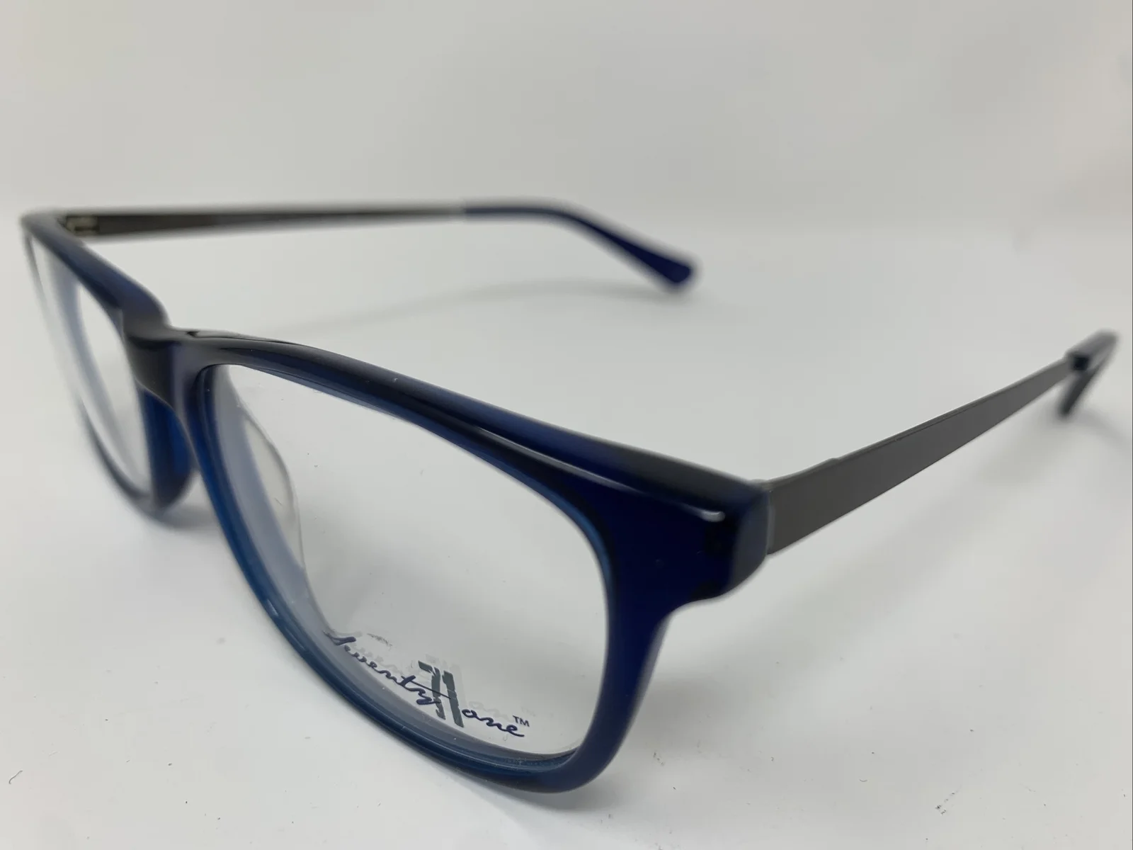 Seventy One Eyeglasses Frames Stanford Navy 52-16-140 Full Rim U897 2