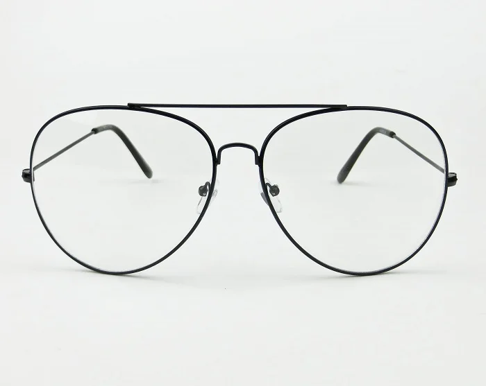 SEXY Oversized XL Extra Large Aviator Metal Frames Big Clear Eyeglasses 4197 L 3