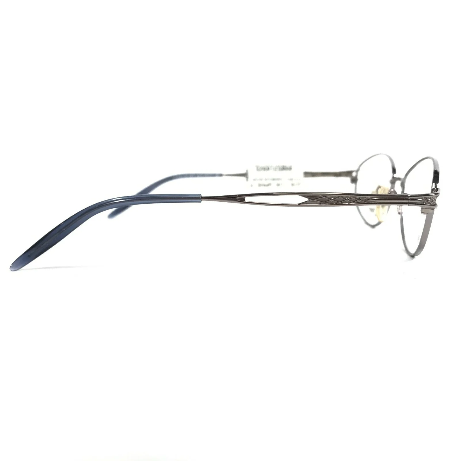 Sferoflex 4407 4070 Eyeglasses Frames Gray Blue Round Oval Wire Rim 51-17-130 3