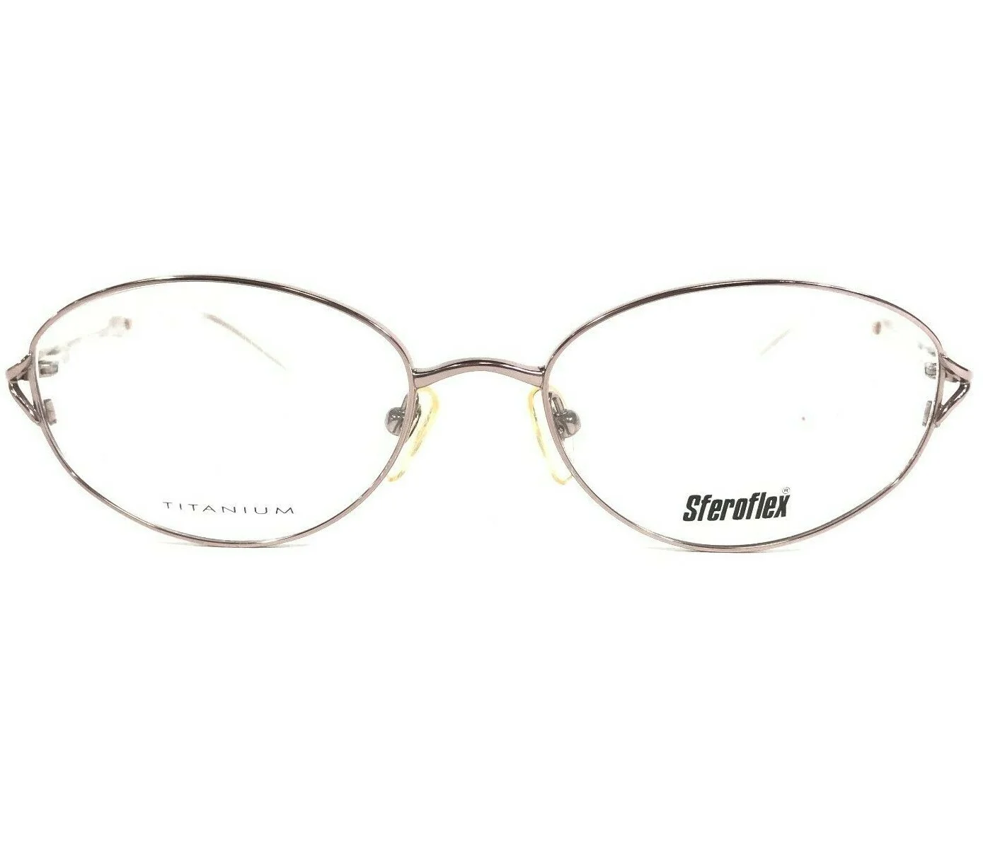Sferoflex 4408 4063 Eyeglasses Frames Pink Round Oval Full Rim 51-17-135 2