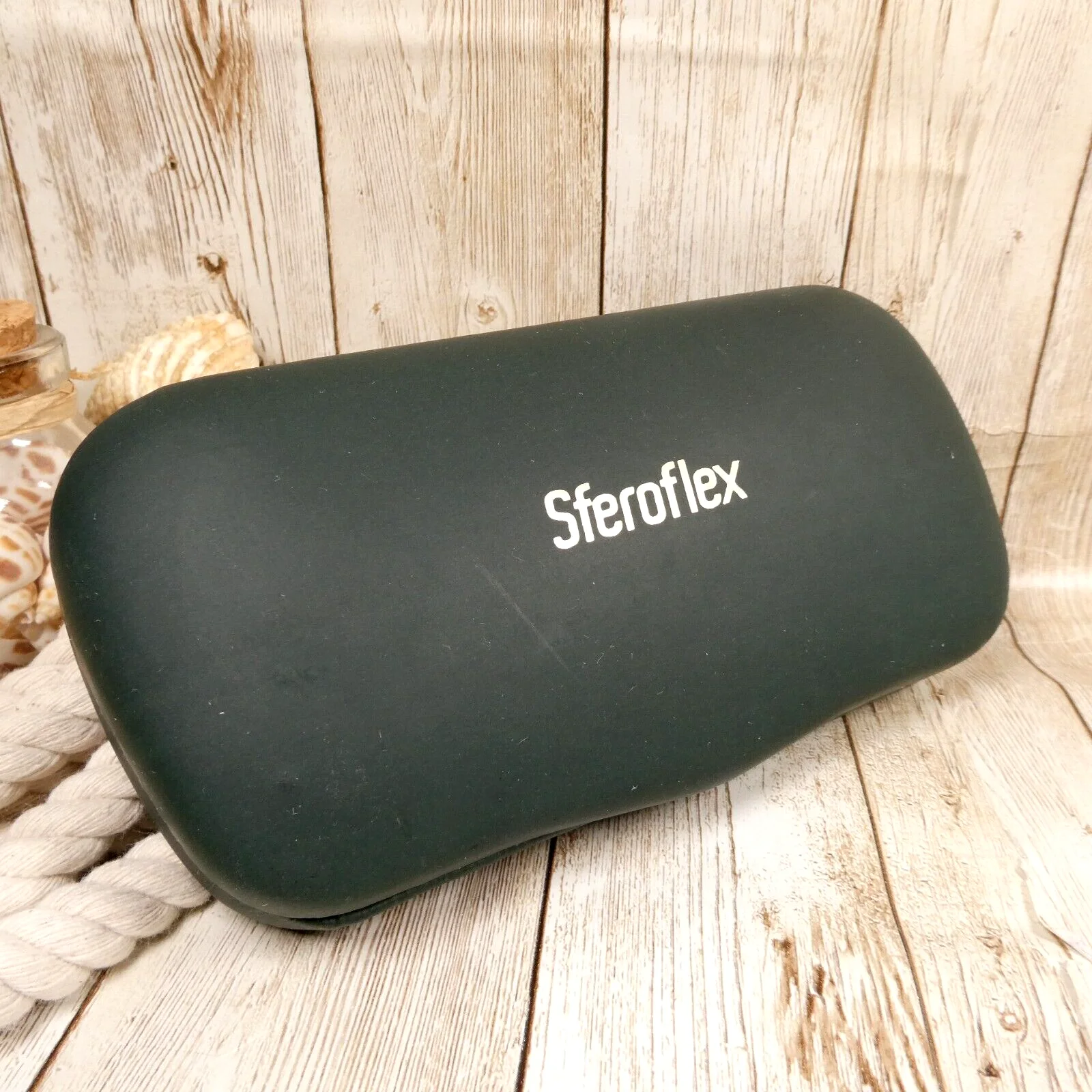 Sferoflex Eyeglass Sunglass Green Hard Clamshell CASE ONLY 2