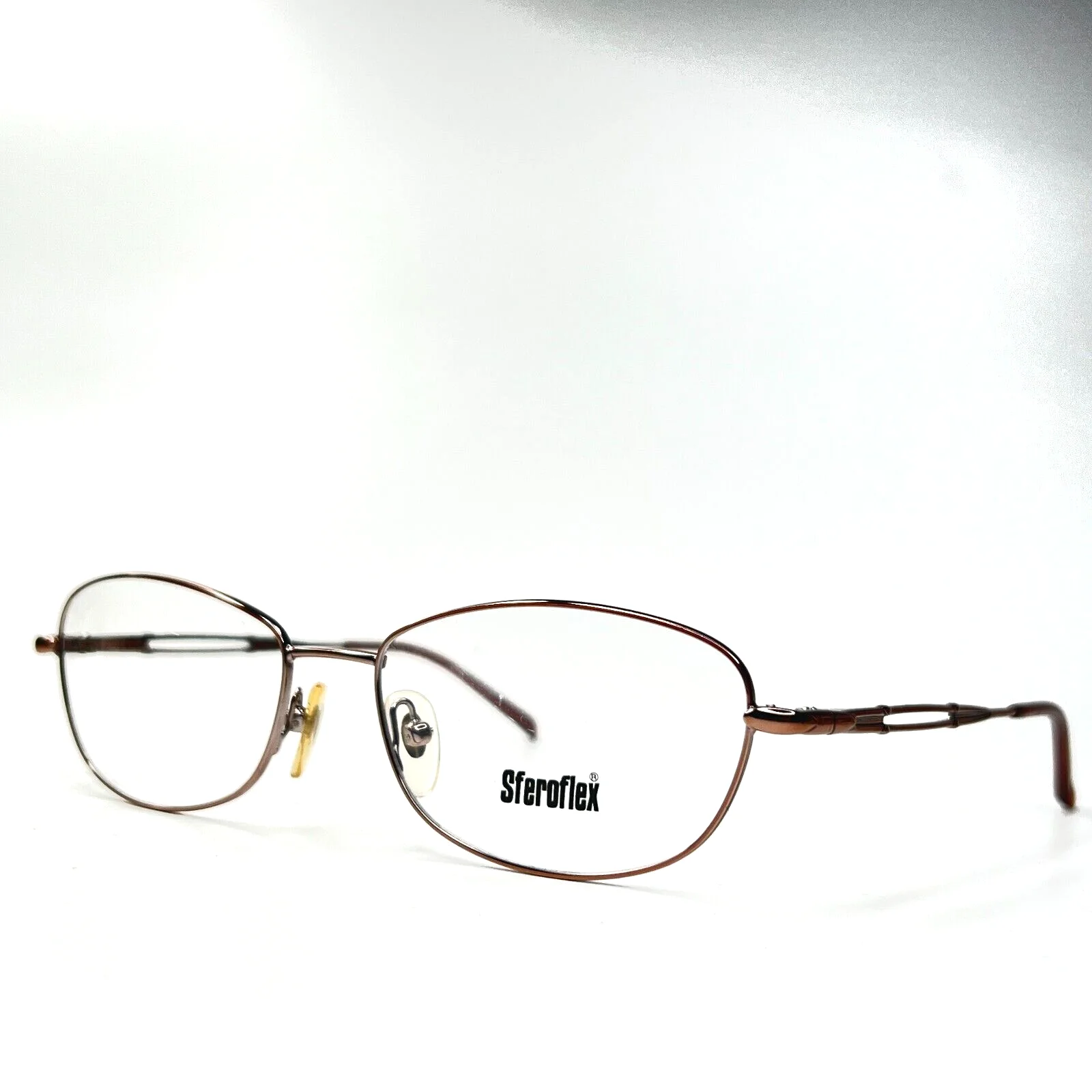 Sferoflex Eyeglasses 2515 267 Rose Gold Rectangle Womens Frames 53[]16 135 mm