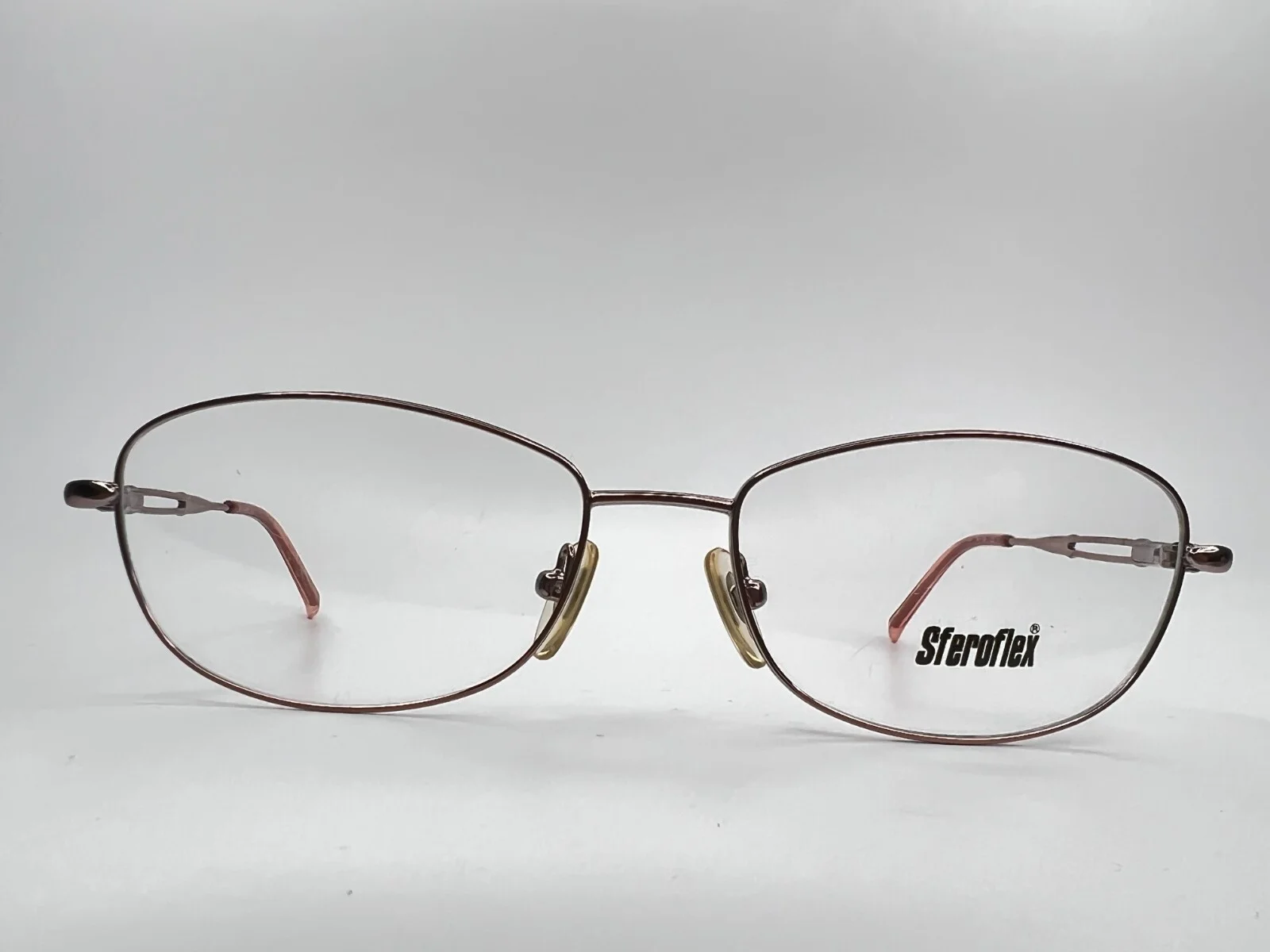 Sferoflex Eyeglasses 2515 299 Rose Gold Rectangle Womens Frames 53[]16 135 mm A1 2